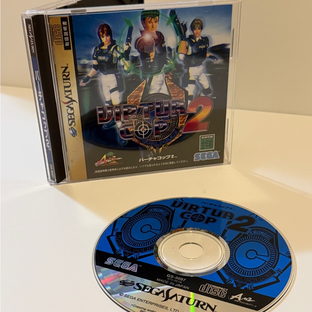 Virtua Cop 2 for the Sega Saturn Japan Import